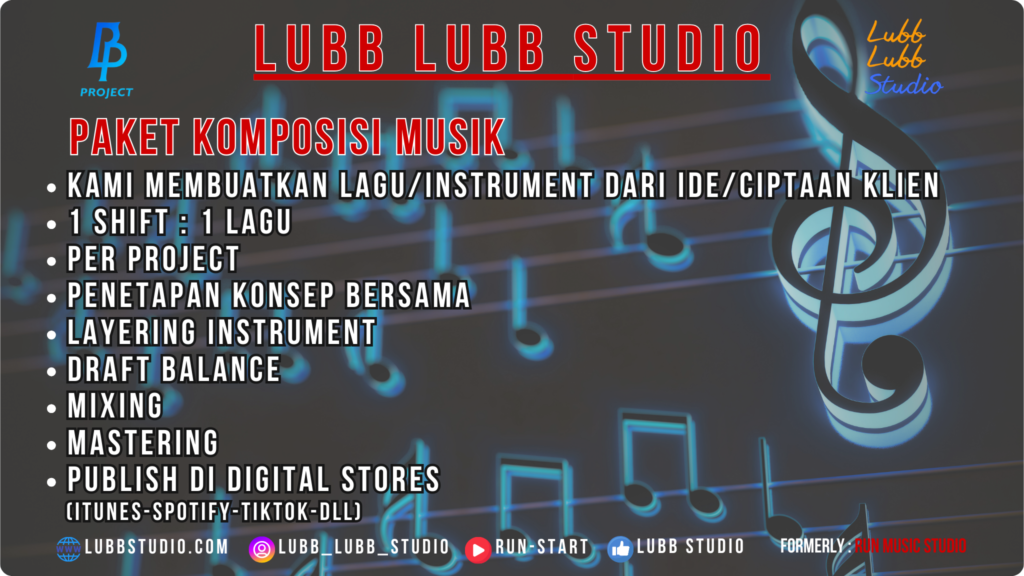 REKAMAN PROJECT COVER DI LUBB STUDIO